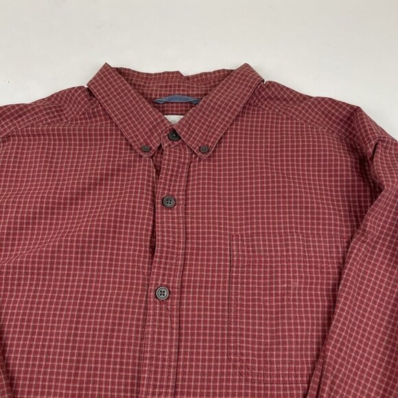 Lot of 2 Columbia Button Up Shirts Men’s L Long Sleeve Cotton Outdoor Casual Red - Picture 10 of 10